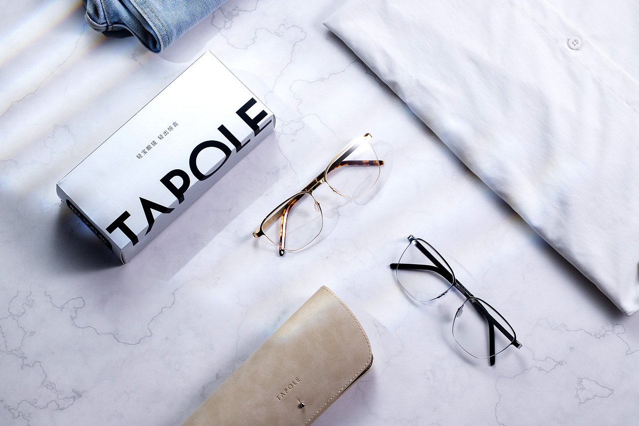 轻宝眼镜TAPOLE（图ZMjk2NDQ0MTc2） - 产品摄影 - 站酷设计师摄影师小恰原创素材 - 站酷ZCOOL