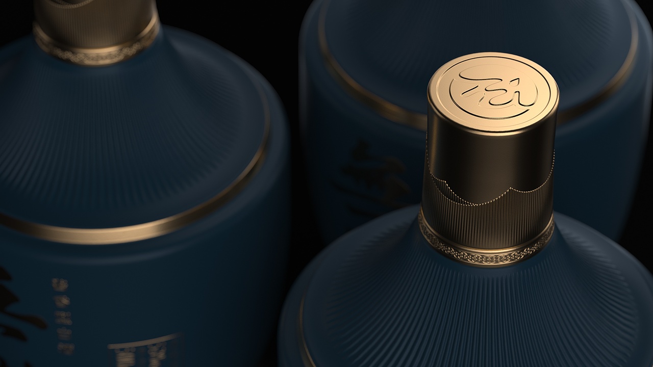 酒包装效果图渲染合集-2022(2)