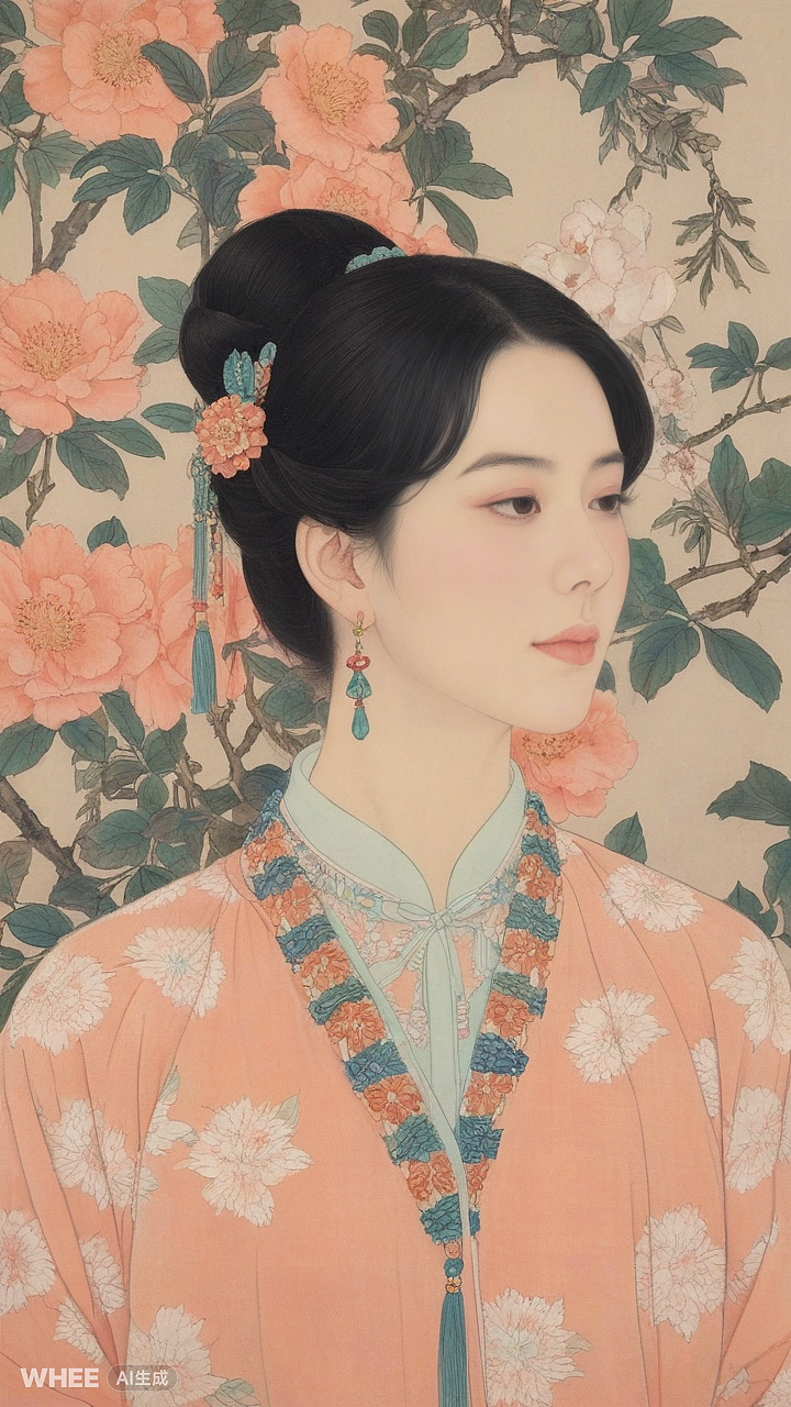 春日 赏花（图ZMzYzODM1NTQw） - AI作品 - 站酷设计师养喵的宅小喵原创素材 - 站酷ZCOOL