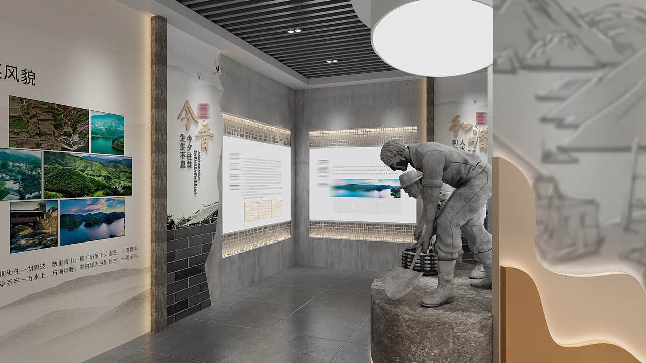 展厅设计（图ZMzU4NDI2NDU2） - 商业空间设计 - 站酷设计师拾捌青创原创素材 - 站酷ZCOOL