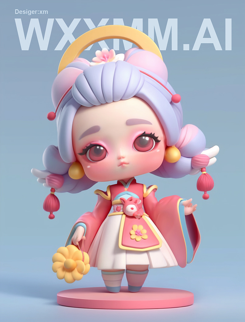 IP设计汉服小姐姐（图ZMzM1NTIwNzE2） - 人物/生物 - 站酷设计师娴玫Marina原创素材 - 站酷ZCOOL