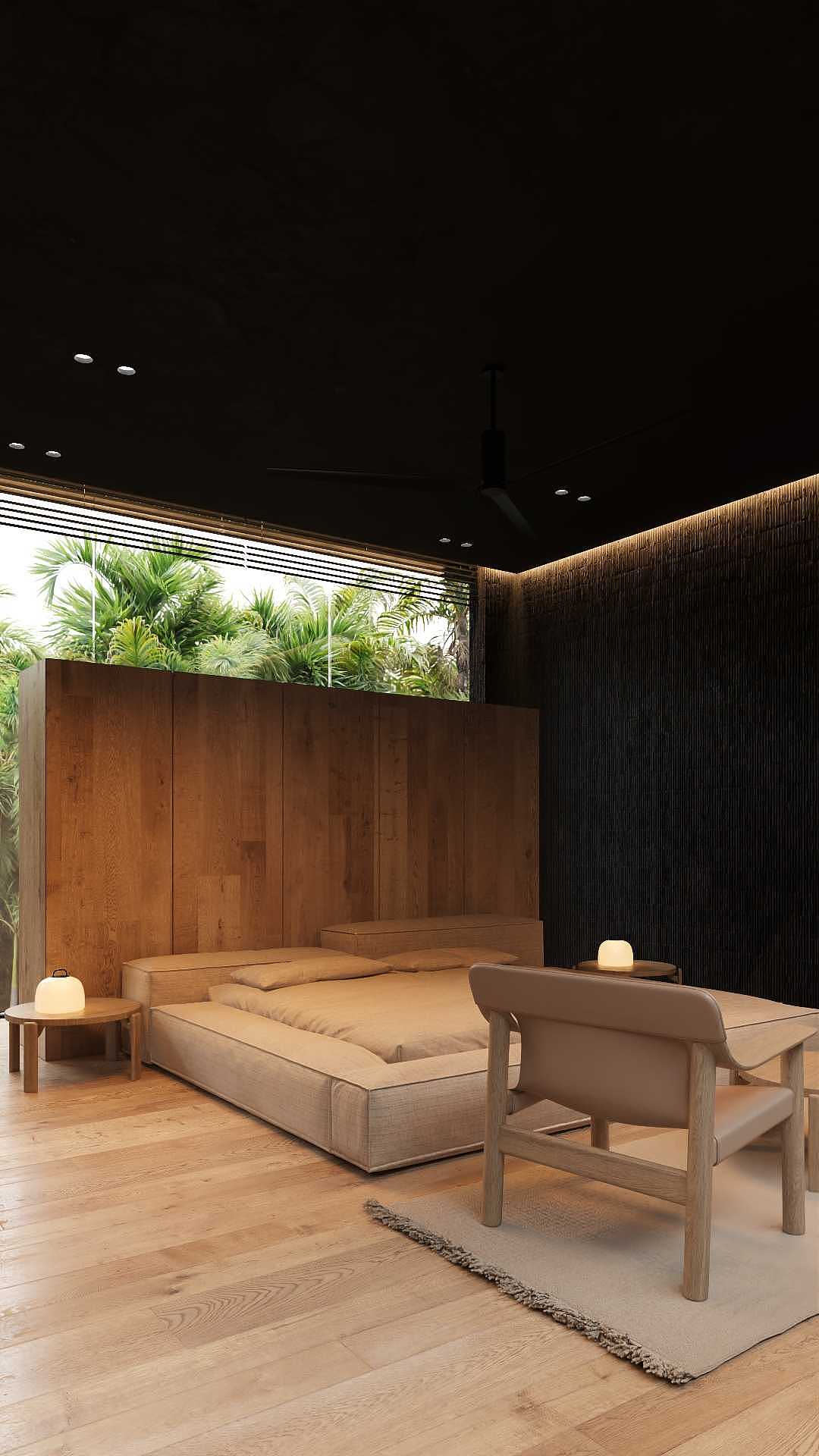 黑色森林——現代極簡別墅案例