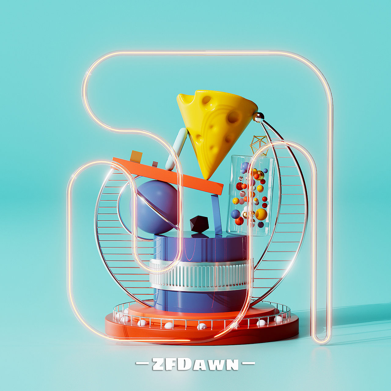 几何体搭建（图ZMzM4NDgxODYw） - 场景 - 站酷设计师ZFDawn原创素材 - 站酷ZCOOL