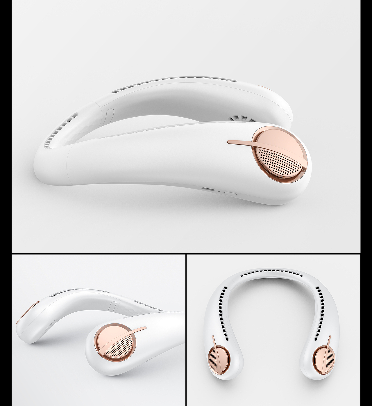 【Benks品牌—挂脖风扇渲染】 Render（图ZMzIwODYwMzIw） - 产品 - 站酷设计师月京舞梨原创素材 - 站酷ZCOOL