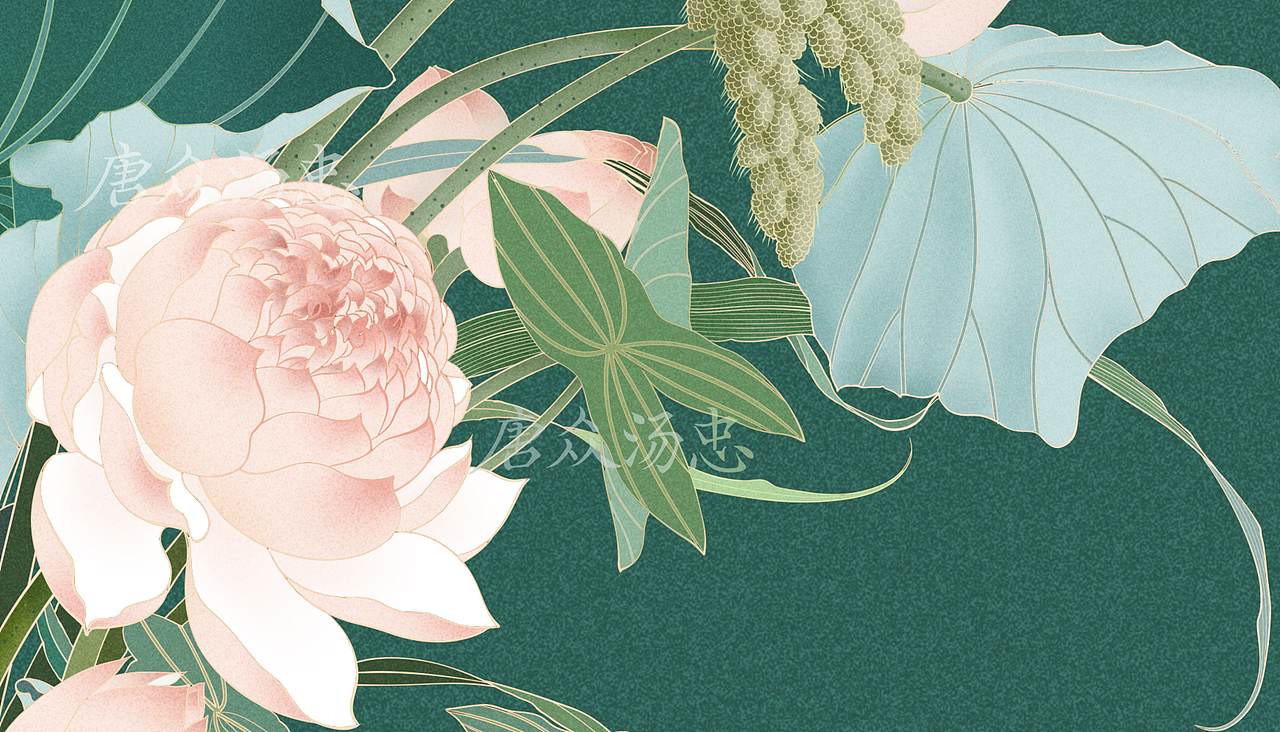 古画临摹 —— 郎世宁《聚瑞图》《瓶花图》《午瑞图》