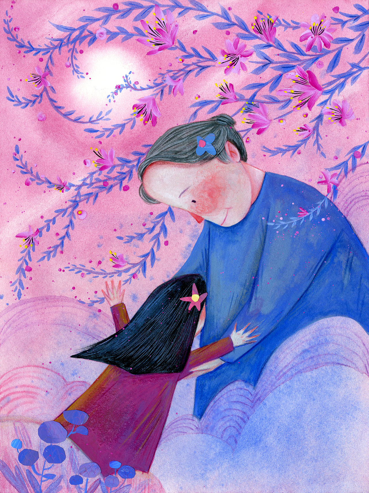 《万物繁花》佟彤个人插画展(系列作品篇)(图ZMzY5MjEyMDY0) - 艺术插画 - 站酷设计师佟彤ART原创素材 - 站酷ZCOOL