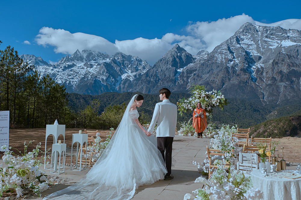 白首之约,雪域见证——雪山样片