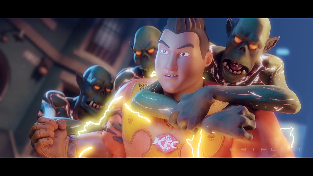 怪物来袭,靠开封菜蓄能-卡达利工作室