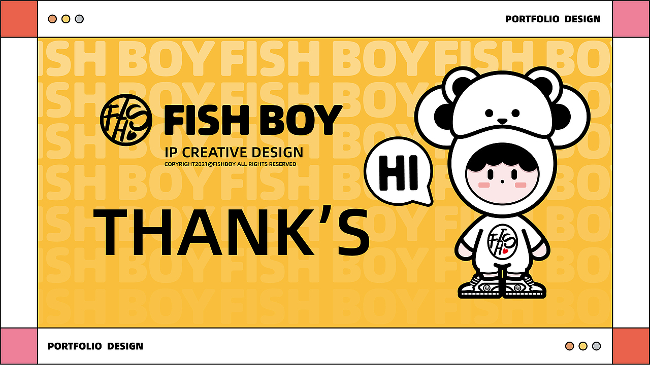 FISH BOY——IP形象设计（图ZMjk2NTA5ODMy） - IP形象 - 站酷设计师小小鱼岸上走原创素材 - 站酷ZCOOL