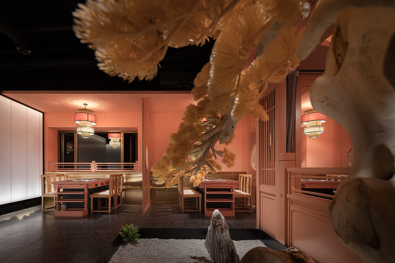 商业空间摄影-安多牧场火锅料理（图ZMzQ2NDk4OTc2） - 酒店餐饮设计 - 站酷设计师四川建筑空间摄影原创素材 - 站酷ZCOOL