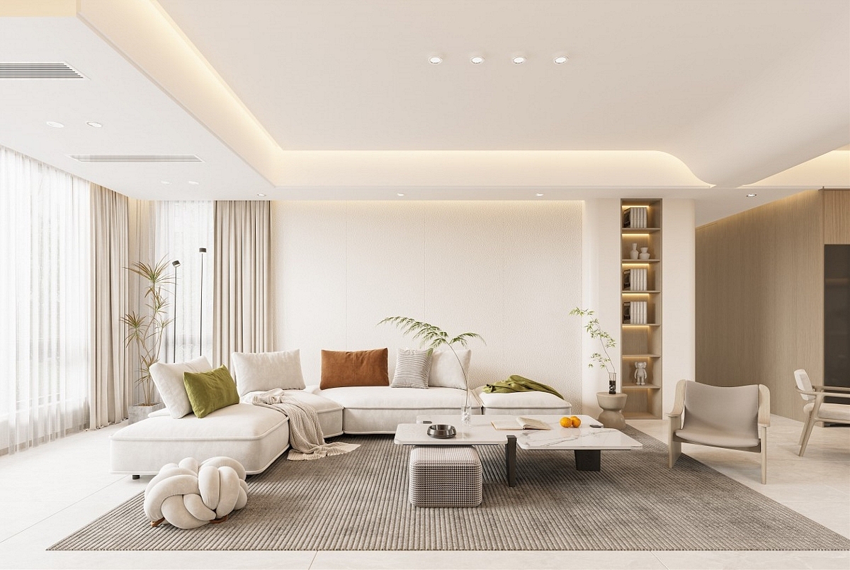 暖色系现代轻奢客餐厅（图ZMzU5OTA3MjQ4） - 家装设计 - 站酷设计师柚子05原创素材 - 站酷ZCOOL