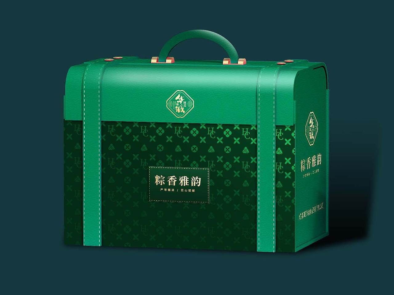 巨灵设计 x 颐瑞华诚 | 熊猫形象端午粽子礼盒