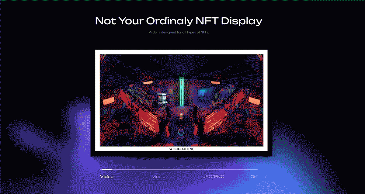 NFT hardware product web&app design