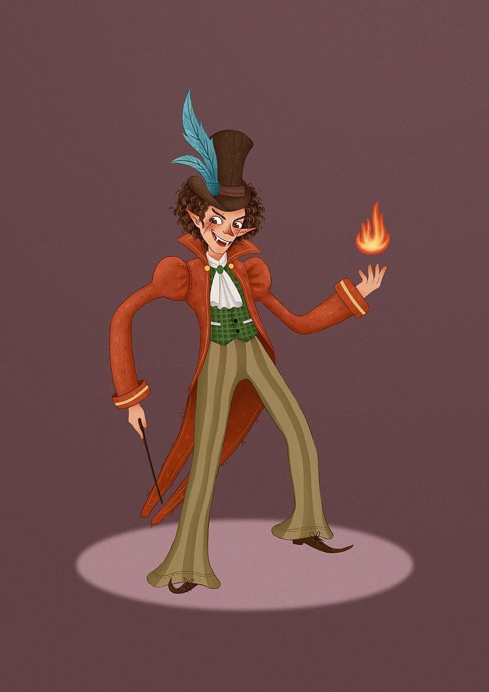 一些角色设计插画