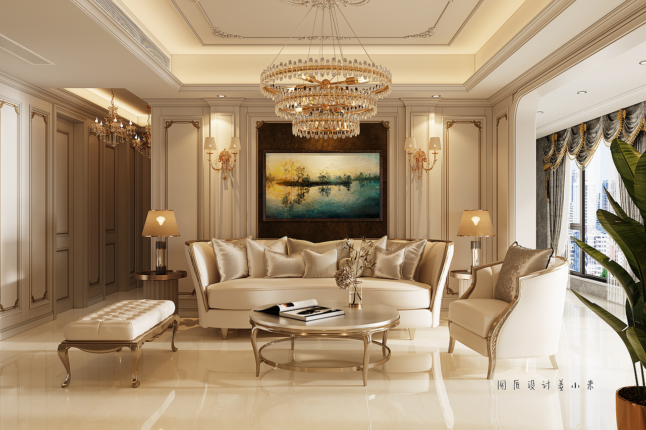 欧式轻奢，层层绽放的欧式浪漫情调