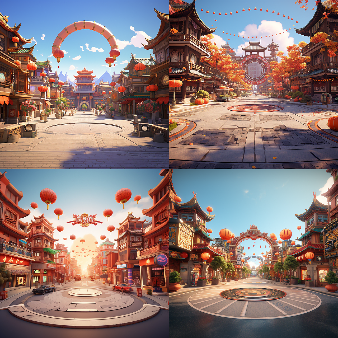 电商场景图/商业背景图 | AI绘画创作-合集