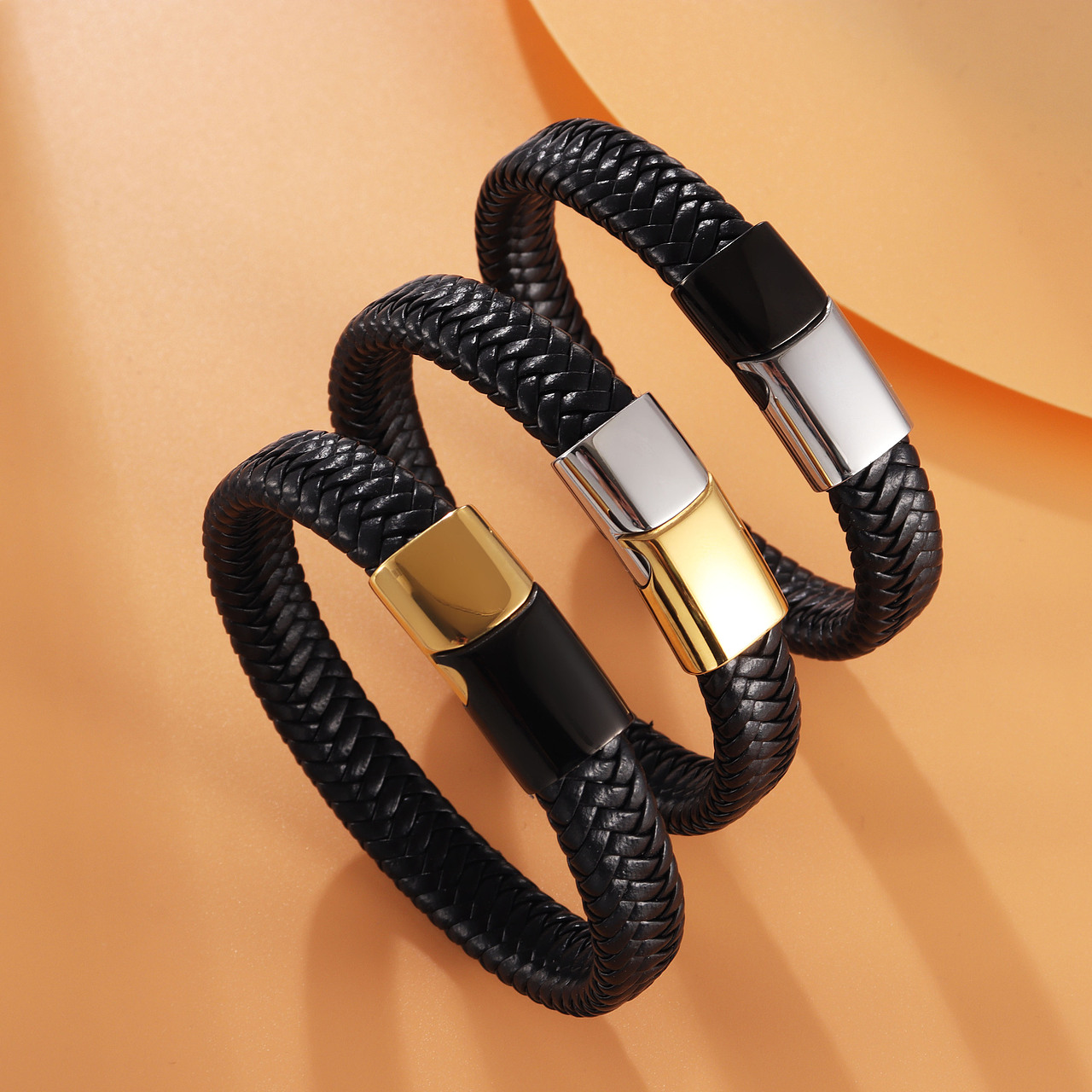 饰品 皮革手镯拍摄