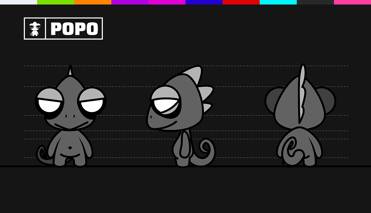 NFT-POPO龙-变色系列