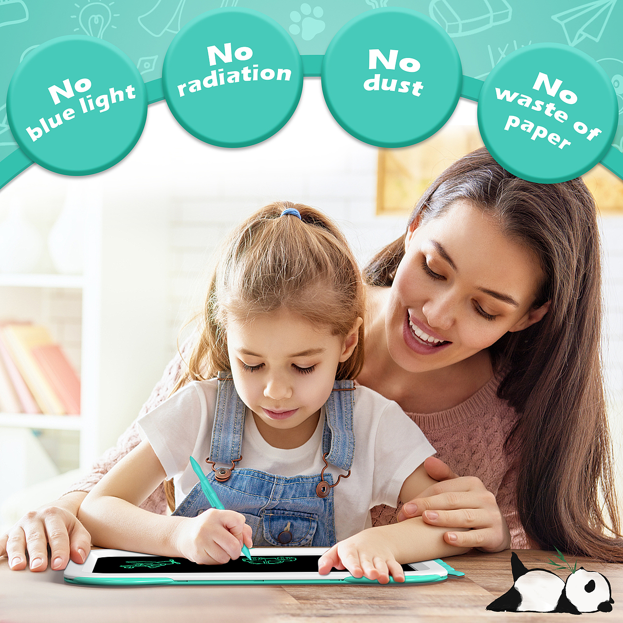 儿童熊猫手写板