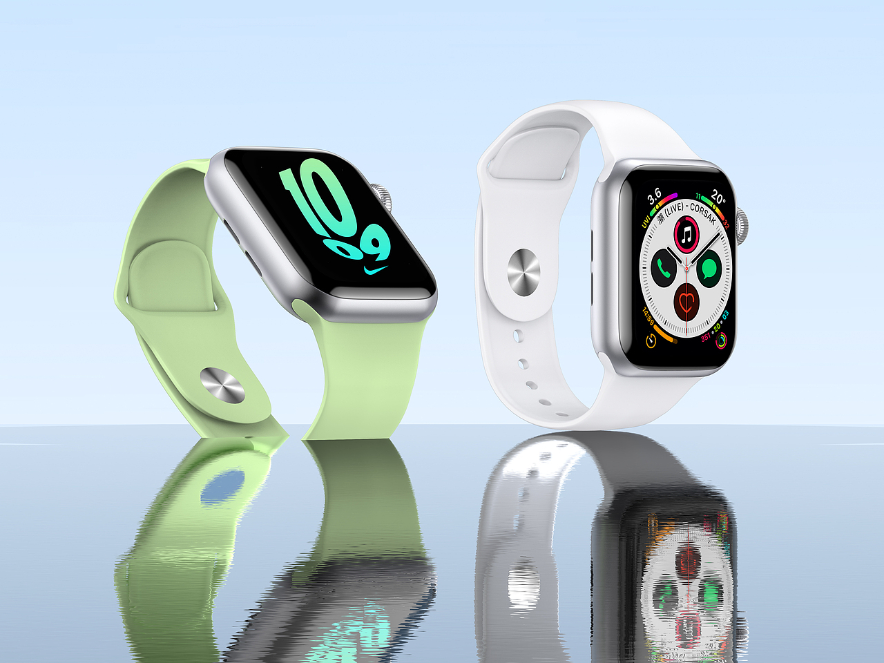 【C4D- Apple Watch 4】Render