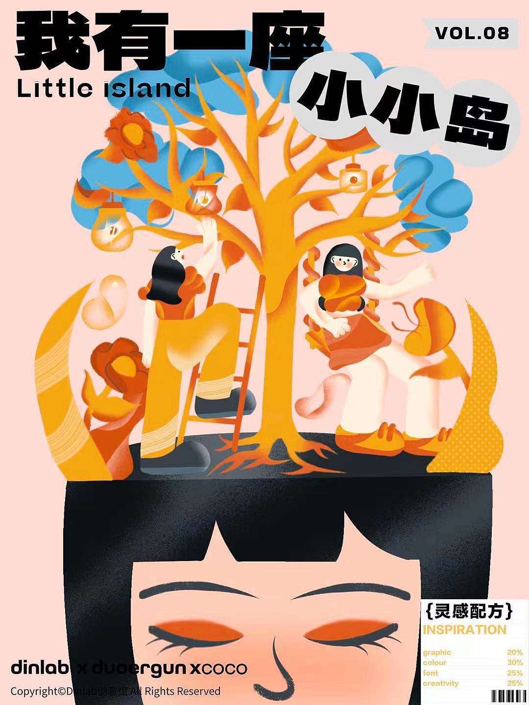 Dinlab&Duoergun插画打卡总结