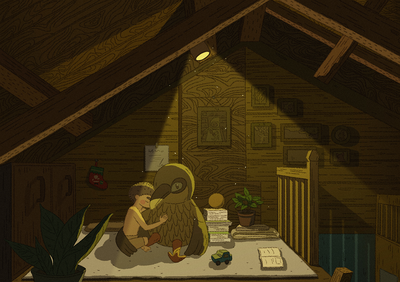 蜂鸟（图ZMzAyNjI2ODE2） - 绘本 - 站酷设计师一休居原创素材 - 站酷ZCOOL