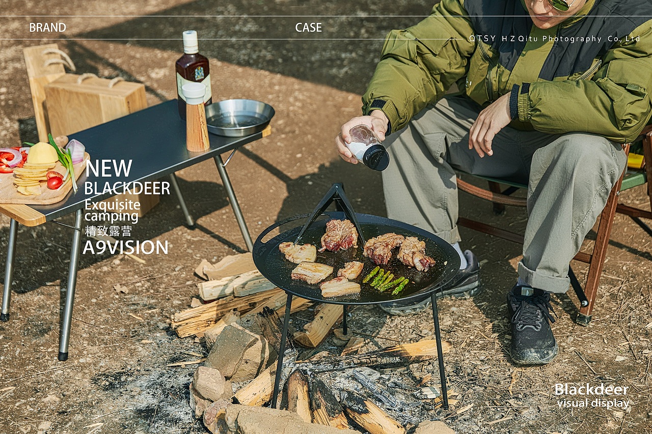 户外装备露营装备商业摄影户外桌椅拍摄