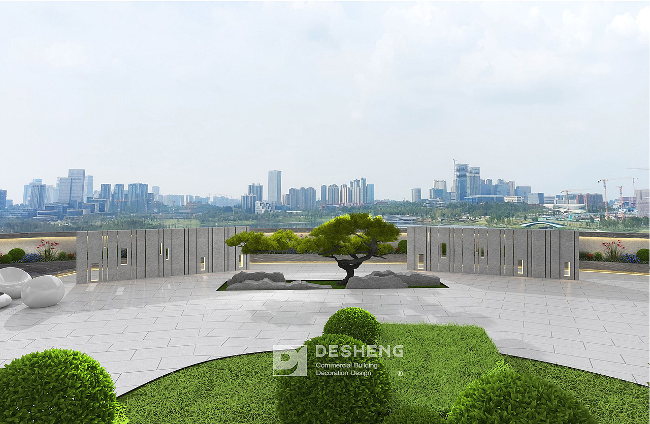 德盛装饰办公室装修案例-宝朗实业（图ZMzYzNDQ3MjQw） - 建筑设计 - 站酷设计师德盛未来装饰设计原创素材 - 站酷ZCOOL