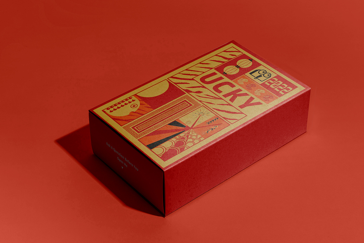 虎年春节主题包装设计