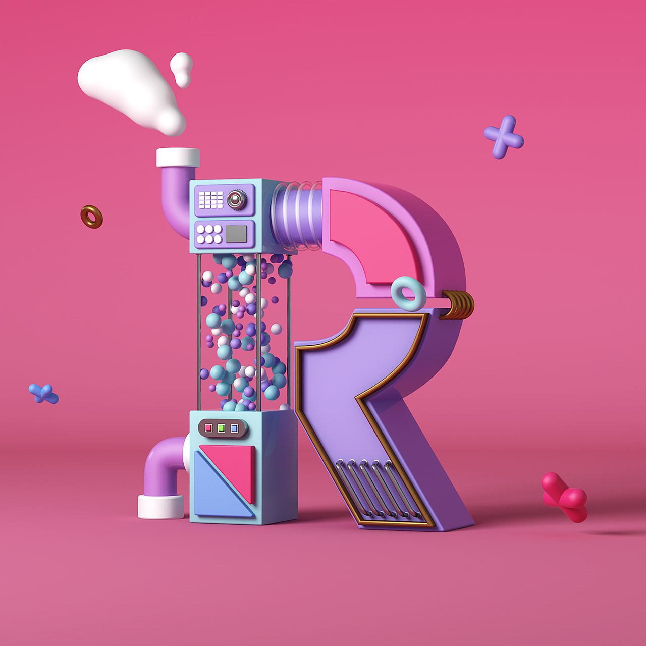 C4D小练习-1（图ZMzA3NTk0MzY0） - 场景 - 站酷设计师PGQJ原创素材 - 站酷ZCOOL