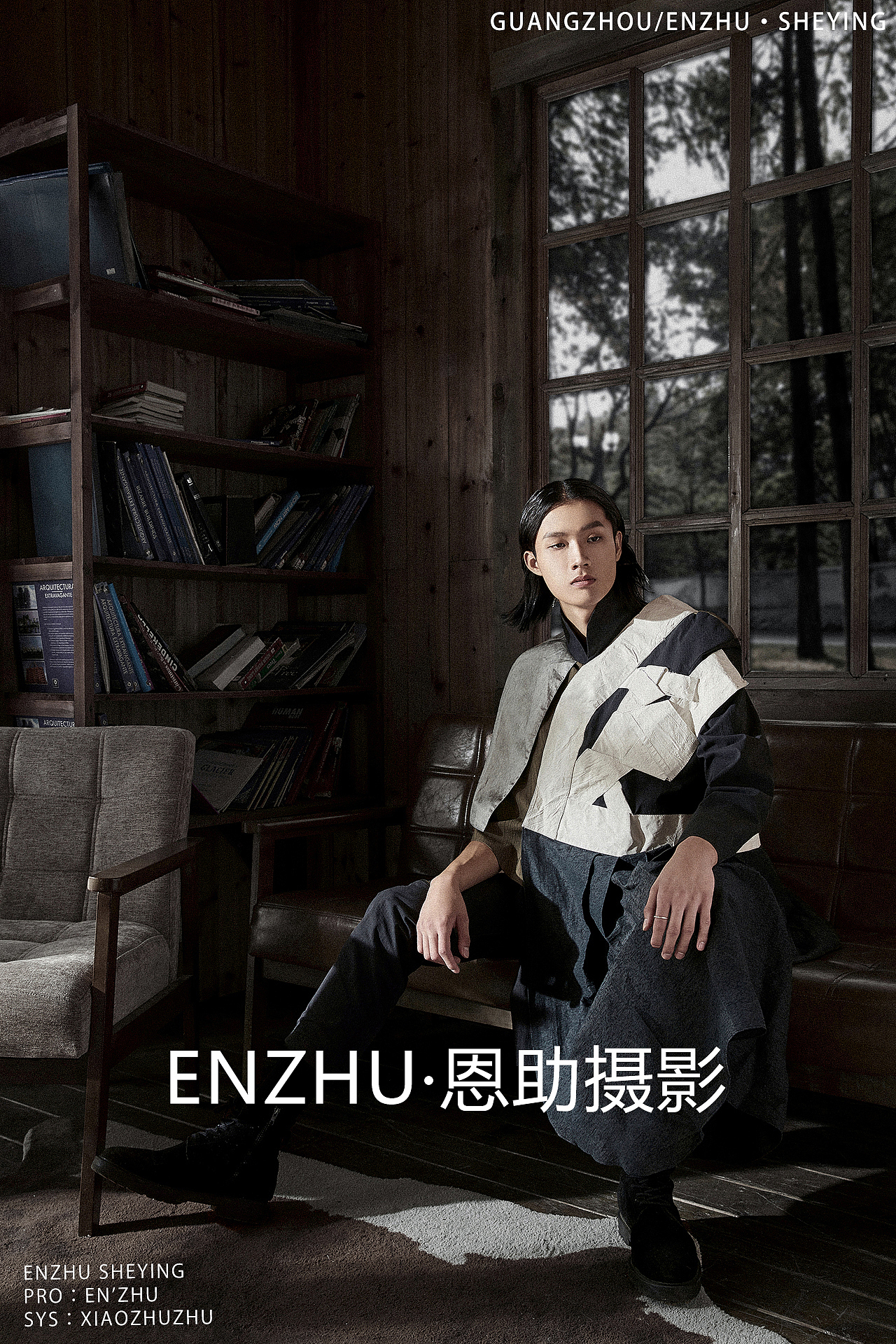 男装拍摄 创作 模特摄影 电商服装摄影 定制恩助摄影