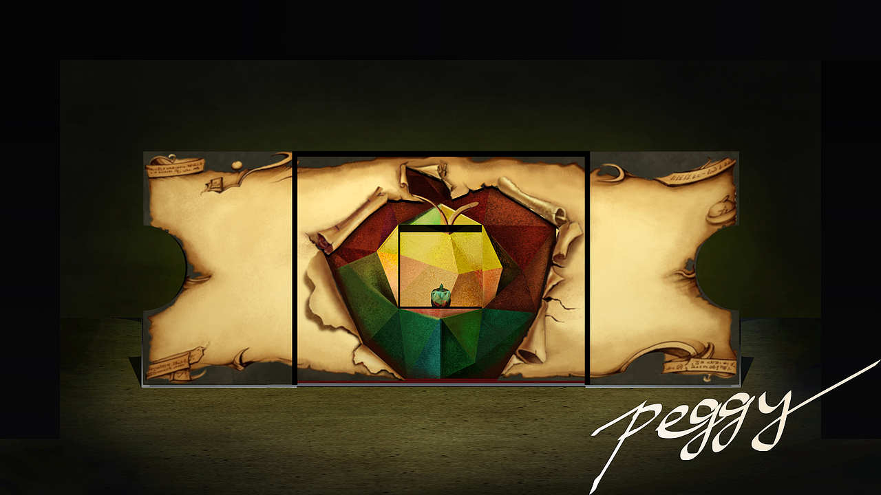 董佩儀舞美設(shè)計親子兒童音樂劇《牛頓與白雪公主》（圖ZMzQ3OTg5Mzc2） - 舞臺美術(shù) - 站酷設(shè)計師peggy佩儀舞美原創(chuàng)素材 - 站酷ZCOOL