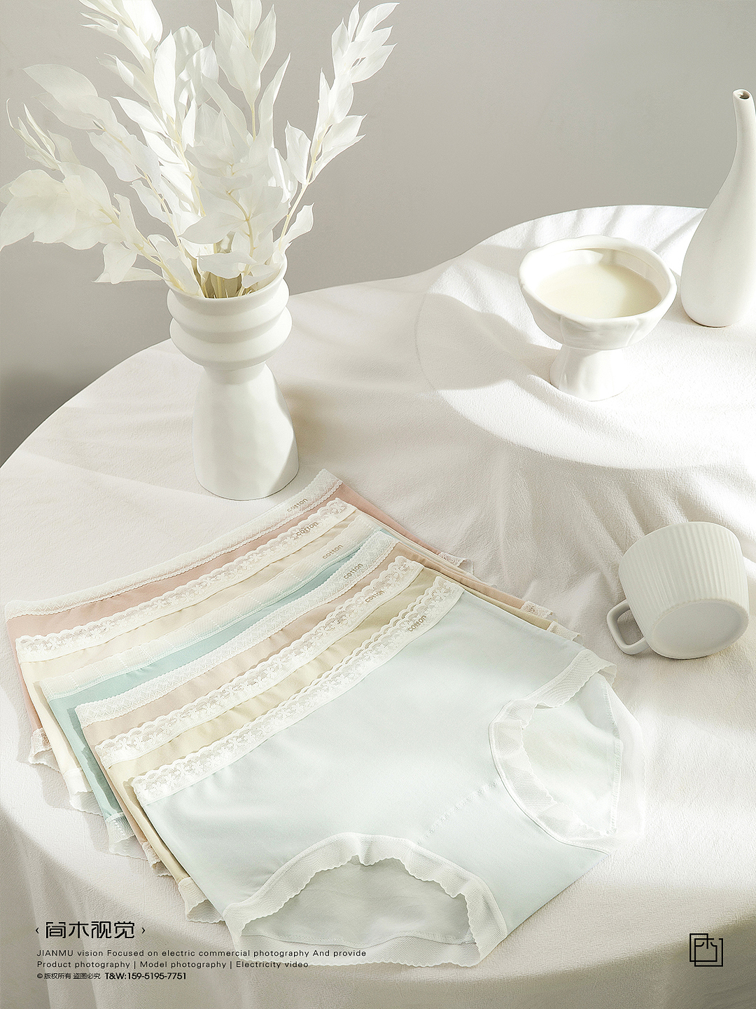 女士内裤产品摄影丨简木视觉 宅寂风 ins风 电商拍摄（图ZMzUyMDg1MTg4） - 产品摄影 - 站酷设计师简木视觉原创素材 - 站酷ZCOOL