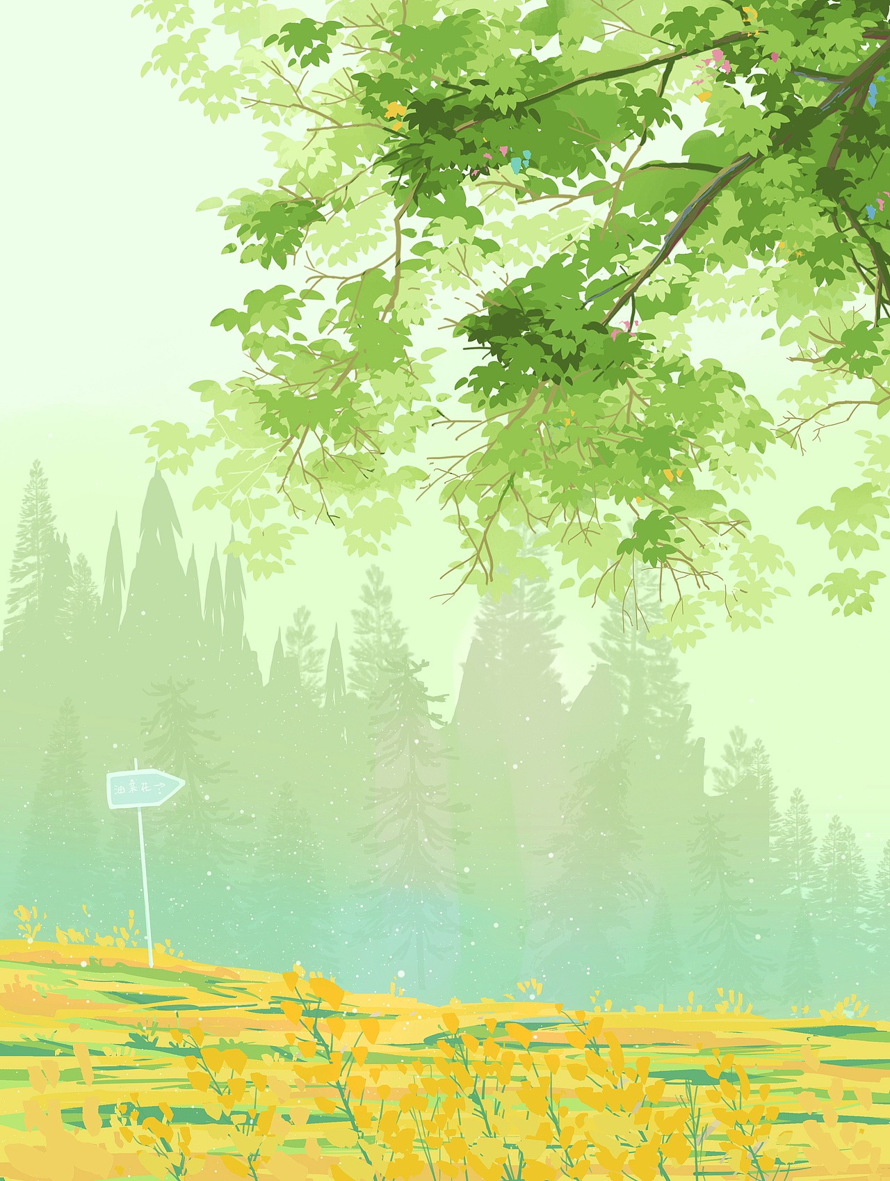 2月小结（图ZMzMyNjY1OTEy） - 商业插画 - 站酷设计师豆芽爱吃豆芽菜原创素材 - 站酷ZCOOL