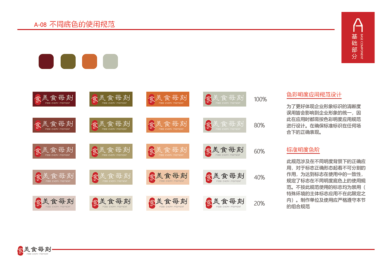 美食美刻 VI设计（图ZMzAxNzgyMzYw） - 品牌 - 站酷设计师黄登松原创素材 - 站酷ZCOOL
