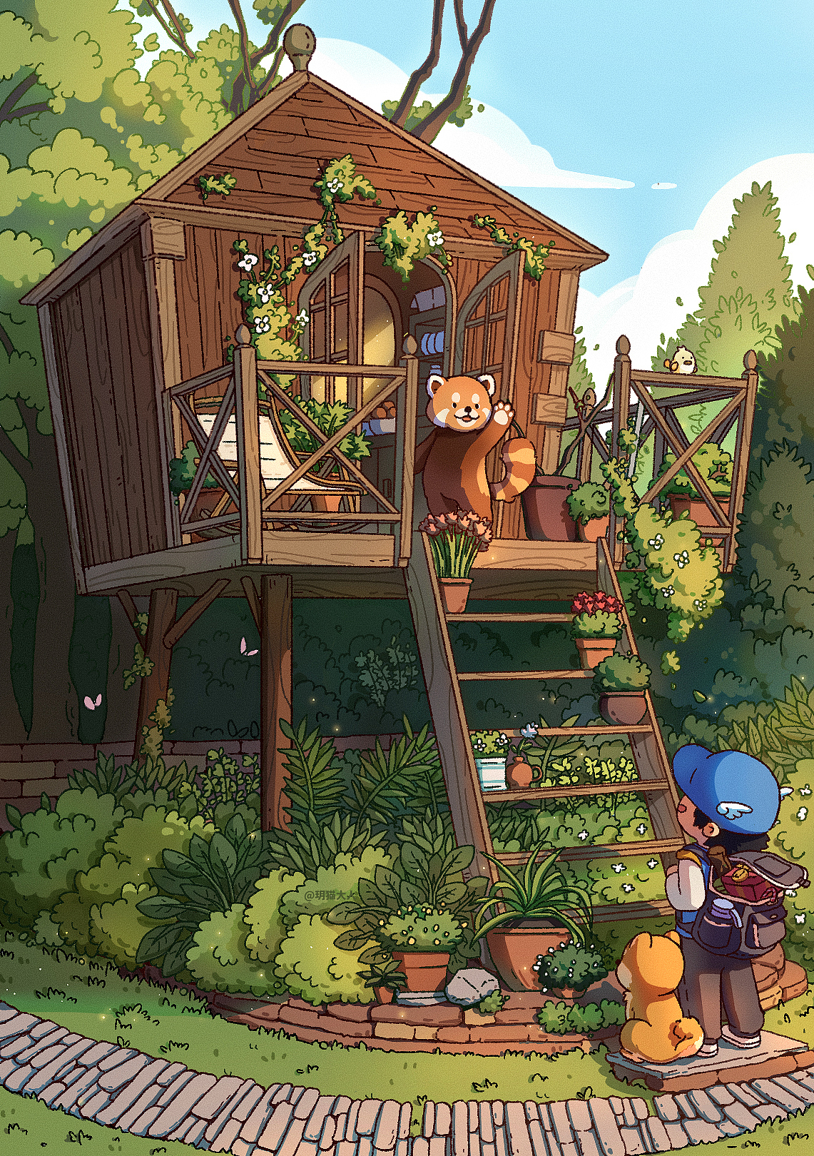 你好小熊猫（图ZMzU2NzM1NTIw） - 创作习作 - 站酷设计师玥猫大人原创素材 - 站酷ZCOOL