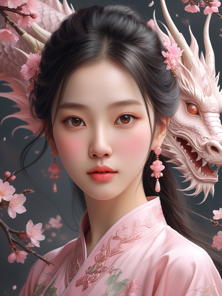 春花（图ZMzU5MTU3ODM2） - AI作品 - 站酷设计师菠菜bibi原创素材 - 站酷ZCOOL