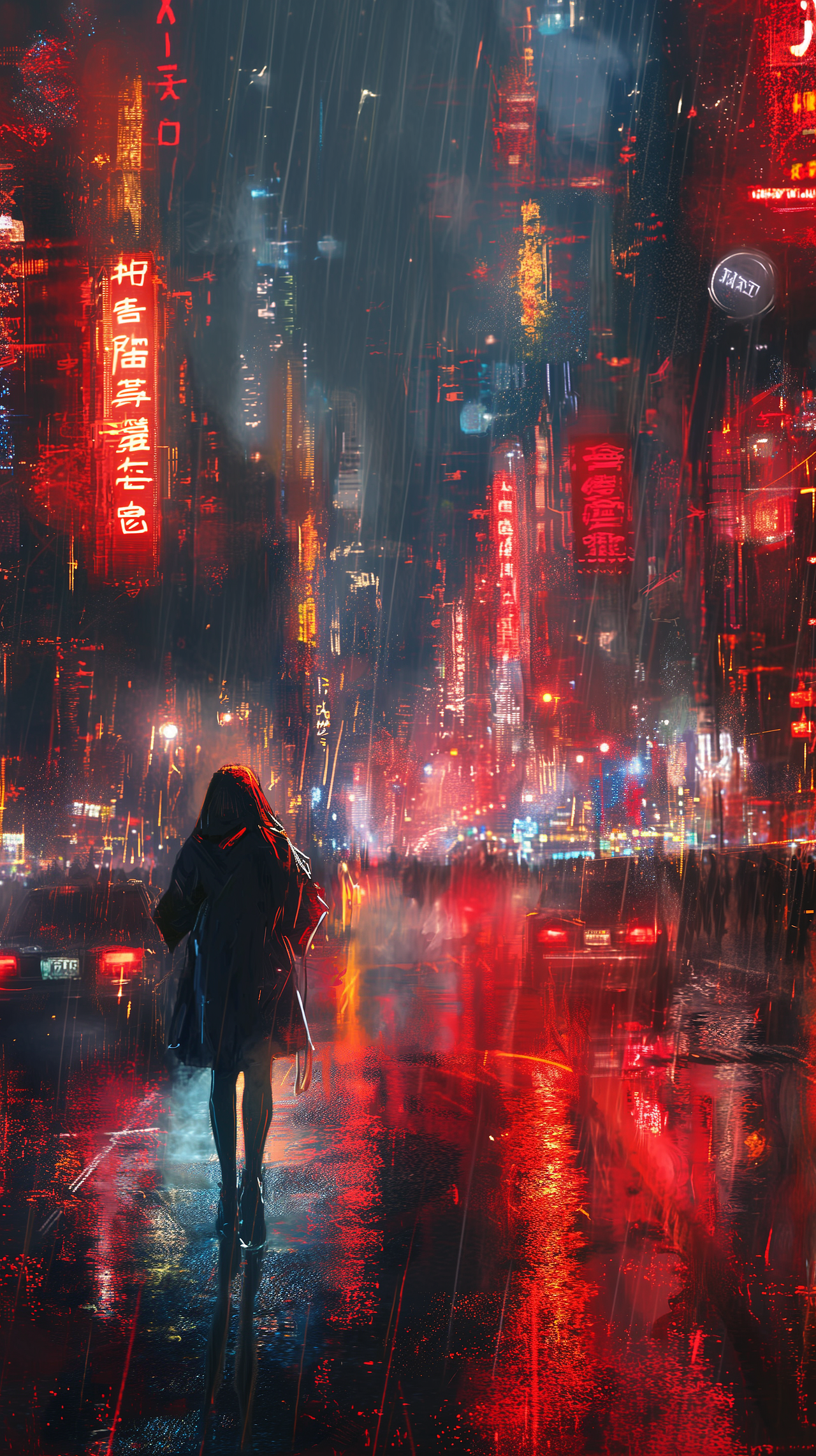 AICG | 赛博朋克风AI插画