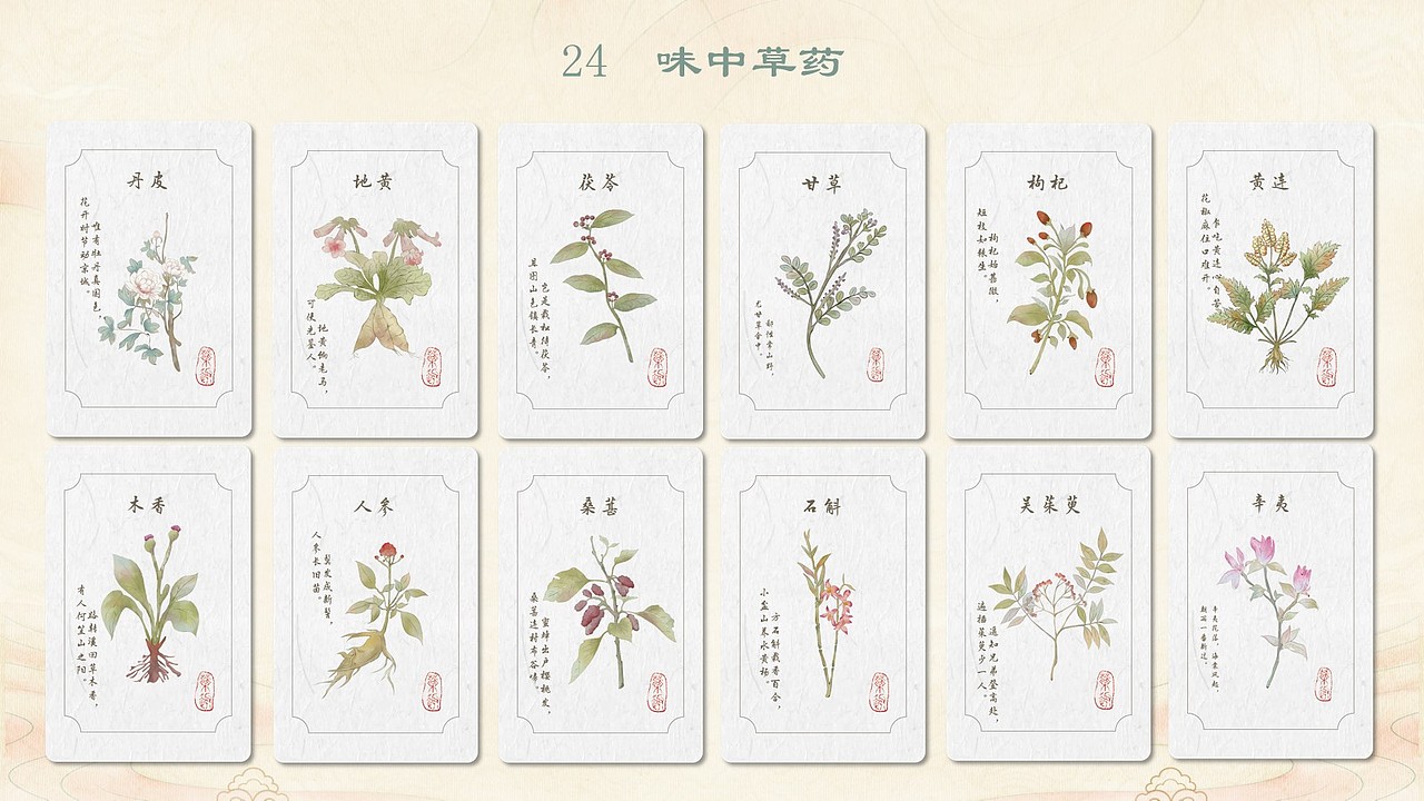 《药趣》—中医药文化桌游全案设计（图ZMzQ2OTYzMDQ4） - 包装 - 站酷设计师梨冻的原创素材 - 站酷ZCOOL