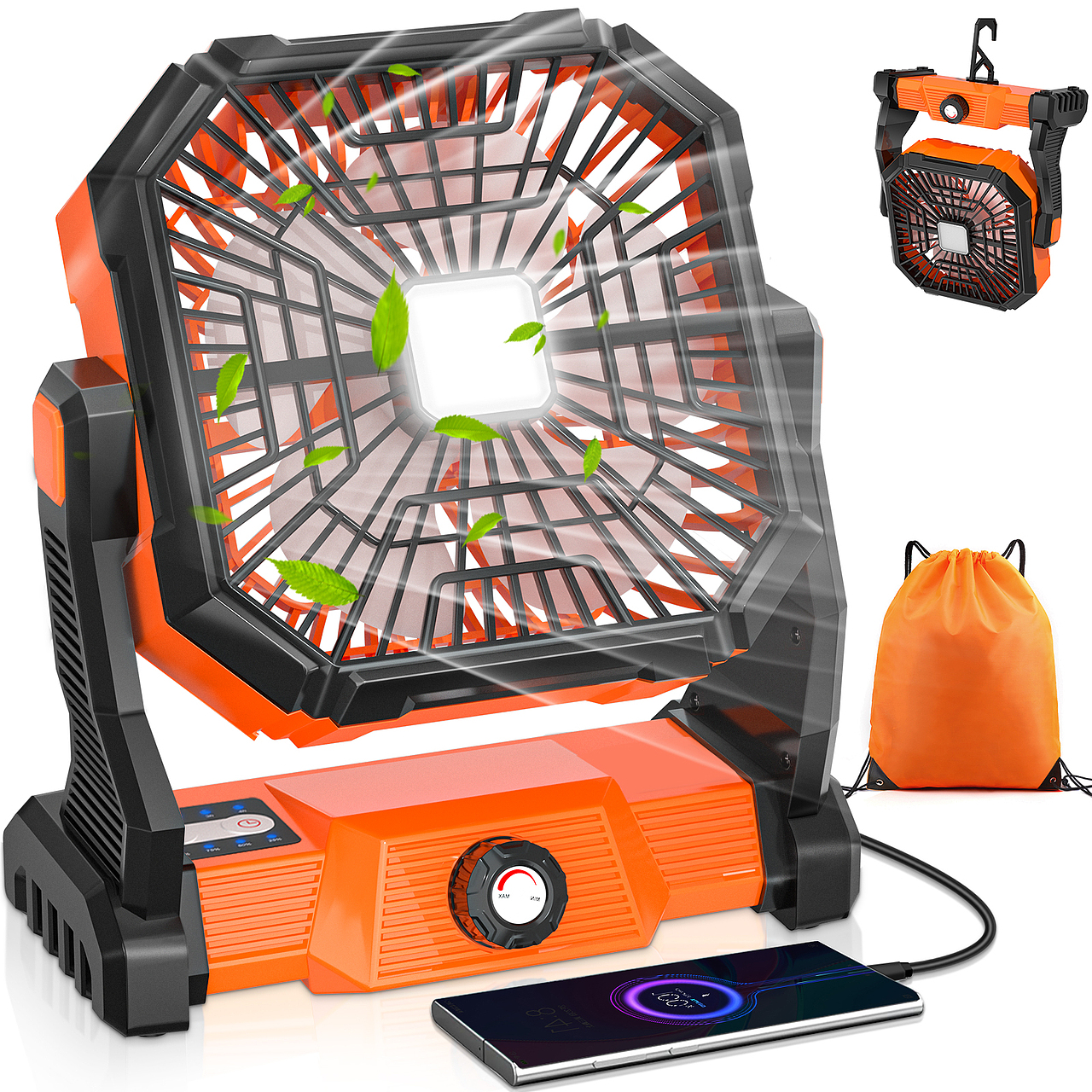 野营风扇产品主图渲染制作