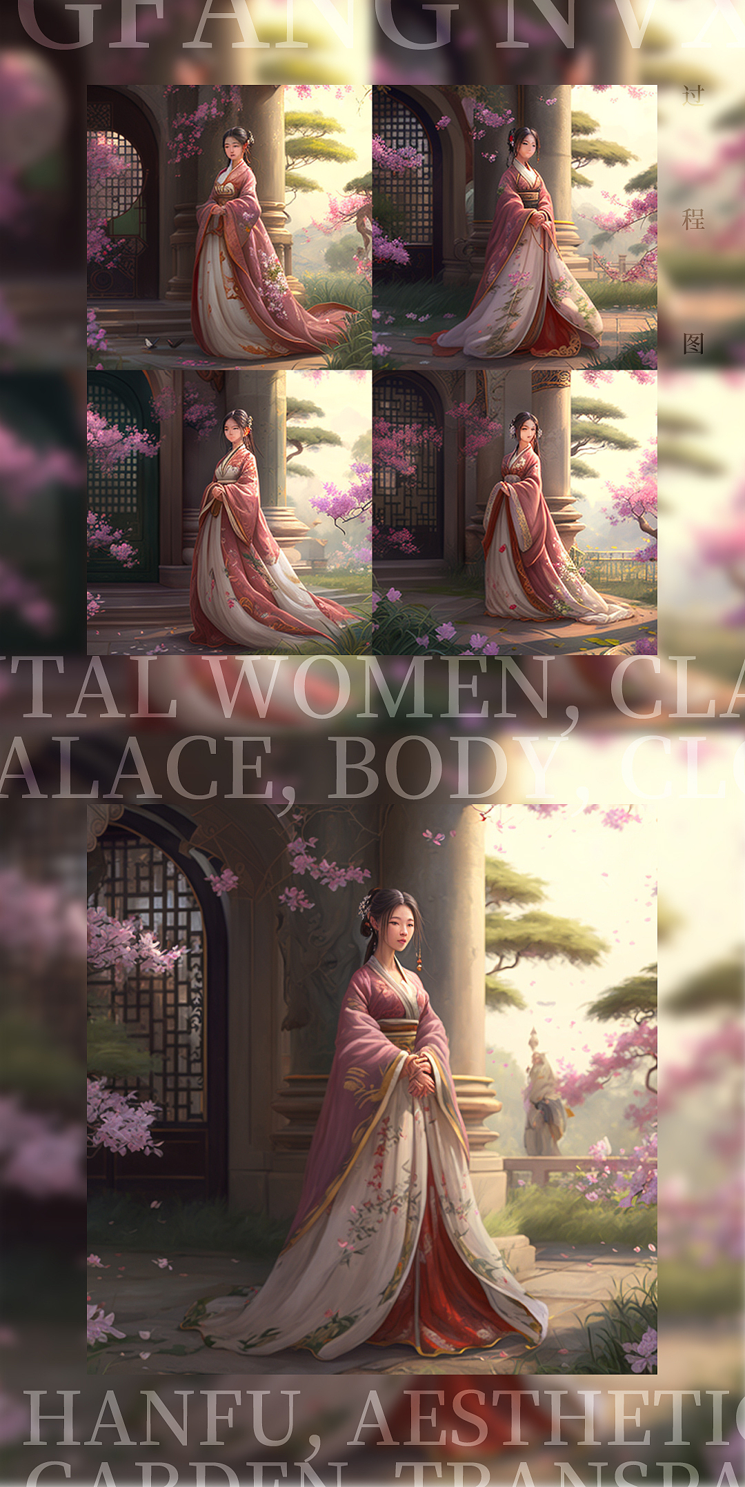 discord创造东方女性汉服艺术