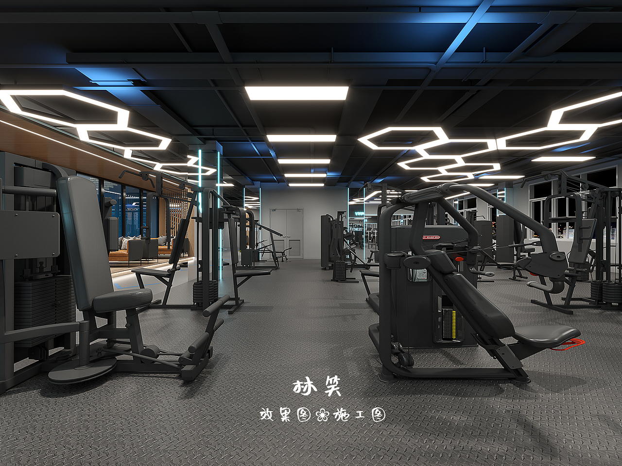 健身房案例：运动，给生活留白！   