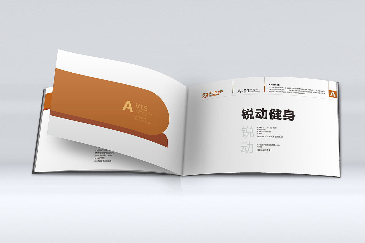 呼和浩特市锐动健身、锐动健身VI设计