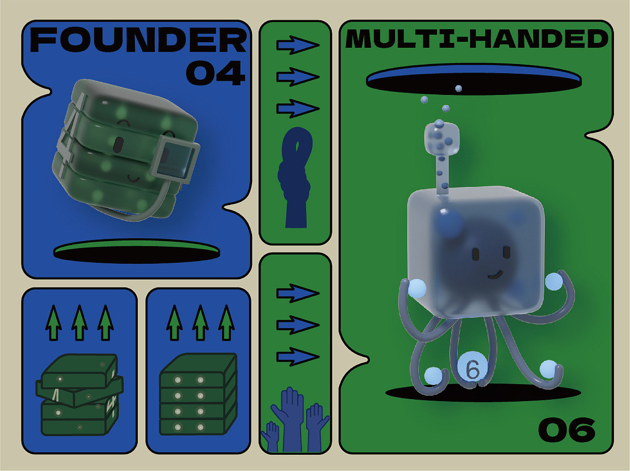IP形象设计 | 九种性格的九款人物（图ZMzU1NDEyNDg4） - IP形象 - 站酷设计师RABBITIE视觉设计原创素材 - 站酷ZCOOL