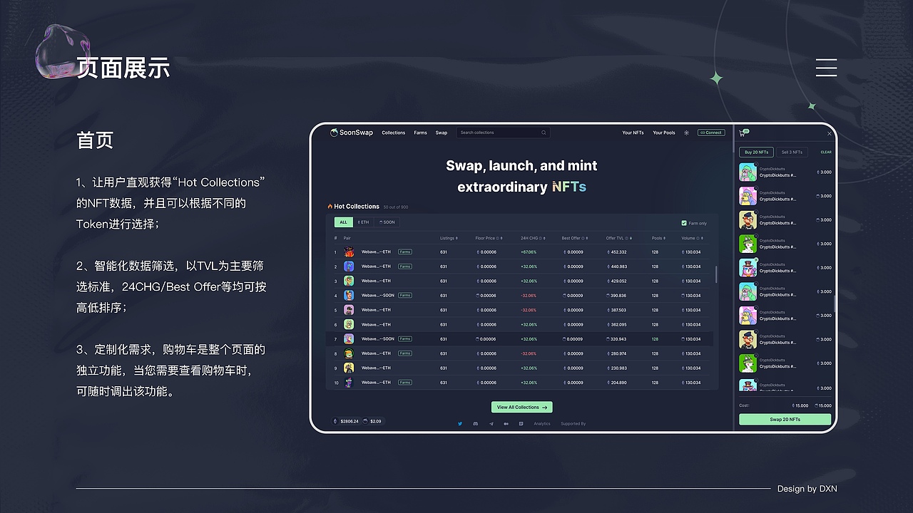 NFT藏品项目复盘（图ZMzM2NjM5NDUy） - 软件界面 - 站酷设计师千与喵原创素材 - 站酷ZCOOL