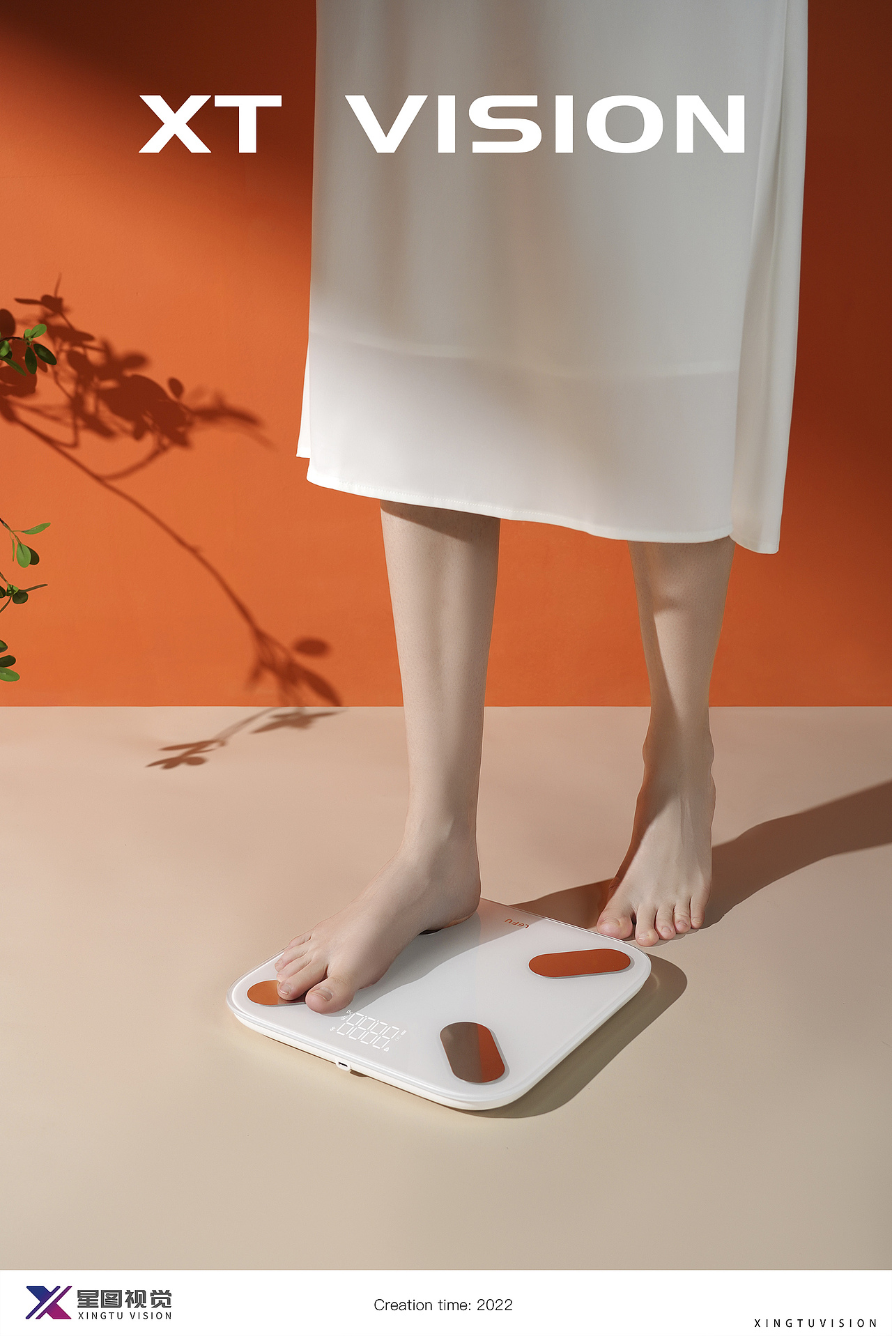 LEFU& XT vision 体重秤形象拍摄