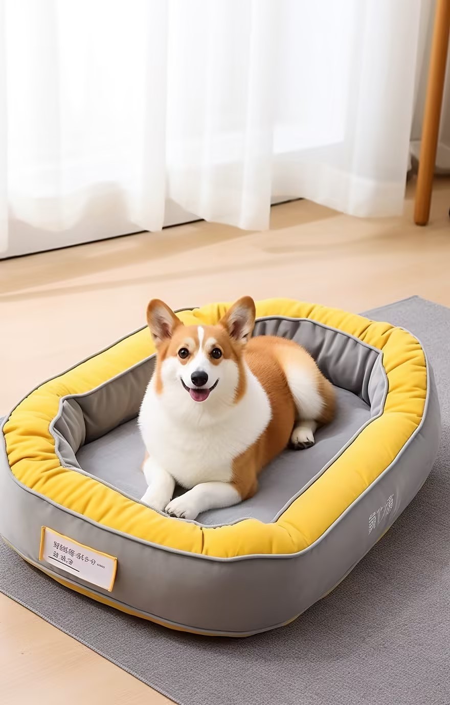 狗狗用品拍摄，AI合成设计