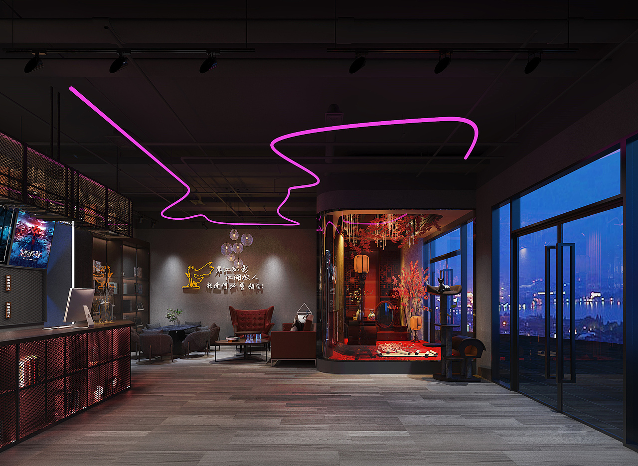 沉浸式剧本杀馆装修案例