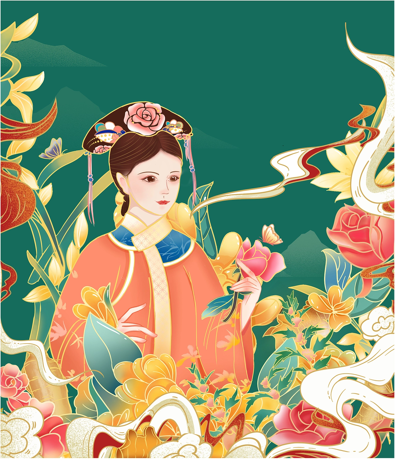 国风暖宫贴（包装设计）