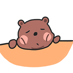 闹闹熊和兔阿乖  表情包  合集